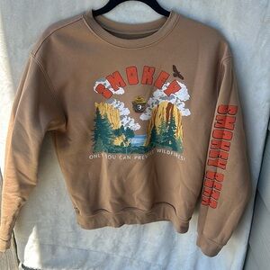 Smokey the Bear crewneck